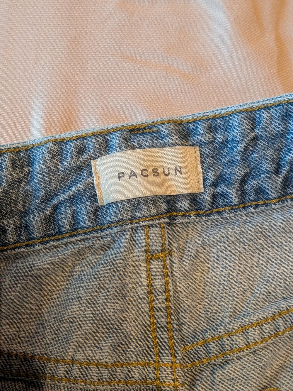 PacSun Light Blue Straight Leg Women's Jeans - Picture 5 of 7